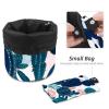 2PCS Colorful Cactus-42 Travel Cosmetic Bag Makeup Organizer: Stylish Bathroom Cases with Drawstring, Cylindrical & Small Toiletry Bag view 4