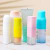 Tyqour 10 Pack Silicone Bottle Covers Leak Proof Travel Bottle Covers Silicone Covers for Travel Toiletries Elastic Sleeves for Leak Proofing Fits Various Travel Size Bottles view 2