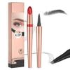 2024 New Microblading Eyebrow Pen, Waterproof Microblading Eyebrow Pencil, Brow Pencil with Micro-Fork Tip, Long-lasting Natural Makeup Fine Stroke Eye Brow Pen, Last All-Day (Gray) view 1