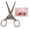 Beauty Scissor, Multifunctional Rounded Head Stainless Steel Scissor, Portable Beauty Cutting Scissors | Small Grooming Scissor | Facial Hair Scissor for Trimming Eyebrow Nose view 4