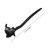 2 pcs Cat Hair Stick Chinese Cheongsam Hair Accessory Simple Wood Hairpin Chopstick Wedding Hair Accessory for Women Girls view 4