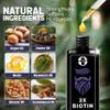 Biotin Concentration Beard Thickener & Softener - 2oz with Castor Oil, Rosemary Oil, and Vitamins - Sandalwood Scent for Men view 3