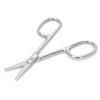 Eyebrow Scissors, Nose Hair Scissors Grooming Tool Stainless Steel Rounded Tip Nose Hair Trimmer For Men For Eyebrows, Nose, Moustache, Beard (#3) view 3