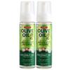 ORS Olive Oil Hold & Shine Wrap Set Mousse Infused with Coconut Oil for Restorative Shine 7 Ounce (Pack of 2) view 1