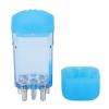 Hair Oil Applicator, Scalp Oil Applicator Scalp Applicator Comb 8ml Capacity Transparent Empty Scalp Applicator Roller Bottle for Hair (Clear Blue) view 1
