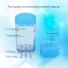 Hair Oil Applicator, Scalp Oil Applicator Scalp Applicator Comb 8ml Capacity Transparent Empty Scalp Applicator Roller Bottle for Hair (Clear Blue) view 4