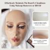 CHADWICK 5D makeup Practice Face Board, Silicone Makeup Mannequin Face, Reusable Beginner Practice Eye Makeup Face for Makeup Artist, Girl's Gift Or Professionals (golden wheat) view 4