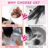 Clip in Hair Extensions Real Human Hair 8pcs 120g Red color Remy Hair Extensions Kinky Straight Clip ins Double Weft Human Hair Clip in Extensions for Women 22inch view 3