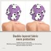 Panda Polka Dot Cute Pattern Sleeping Cap Reusable Bath Cap Shower Cap for Women Long Hair view 2