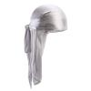 Headwear Head Wrap Scarf Neck Warmer for Sports Baggy Sleep Cap Nightcap (Grey, One Size) view 1