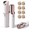 Facial Hair Remover for Women White Color with 8-pc Replacement Heads view 1