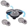 3Pcs Replacement Shaver Blades Shaver head For P-hilips NORELCO RQ12 Series Sensotouch 3D 1280X 1290X 1250XCC by YTXXDEUS view 2