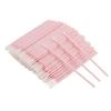 400 PCS Micro Applicator Brushes Disposable Eyelash Extension Micro Mascara Wands Brush For Lash Remover Brush Tools (Light pink-screw thread) view 1