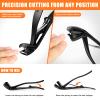 Angled Head Nail Clippers for Seniors Thick Nails,Slanted Curved Ingrown Nail Clippers for Men Heavy Duty Toe Nail Clippers for Seniors with Safety Lock Wide Jaw Opening view 4