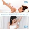 Electric Razors Shaver for Women, 2-in-1 Womens Electric Razor for Leg Arm Face, Cordless Bikini Trimmer for Women with Detachable Head, Painless,Wet & Dry,Ocean Blue view 4