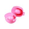 2Pcs Nail Art Soak Bowl Manicure Soaker Bowl Pedicure DIY Salon Powder Polish Remover Bowl Manicure Tray Acrylic Tip Tool Nail Soak Bowl view 1