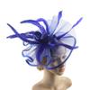 Lady Flower Headband With Hair Clip, Hat Cocktail Tea Party Headwear With Veil And Feather For Women(green) view 4