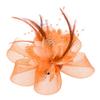 Women's Flower Feather Beads Mesh Corsage Hair Clips Bridal Hairband Hair Accessories(O) view 1