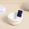 Grahvatika Marble Shaving Grooming Bowl Smooth Luxury Shaving Mug for Shave Cream Gel & Soap, Shaving Cup view 1