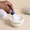 Grahvatika Marble Shaving Grooming Bowl Smooth Luxury Shaving Mug for Shave Cream Gel & Soap, Shaving Cup view 2
