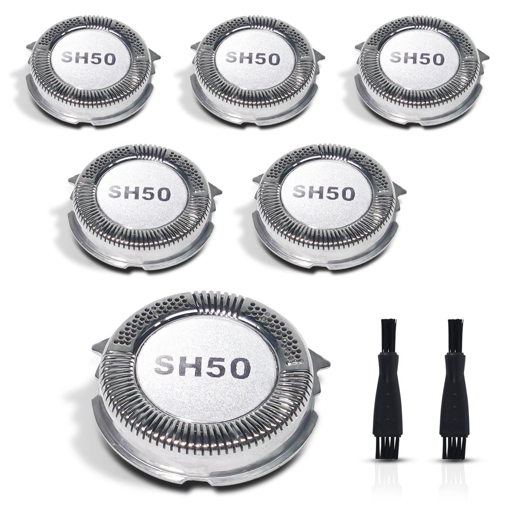 FAMELEC SH50 Blades Head for Philips Norelco Series 5000 (S5xxx), Electric Razor Compatible with Norelco 5000 Series Shaver Replacement Heads, Fit for Models S5660/84, S5590/81, S5290/88, S5210/8