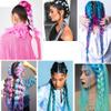 24Inch Synthetic Long Jumbo Braiding Hair For Women Colorful Braids 100g Rainbow Hair(D 5) view 3