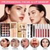 All in One Makeup Kit, Makeup Kit for Women Full Kit, Travel Make Up Gift Set for Women, Teens & Girls, Includes Eyeshadow Lipstick Eyeliner Eyebrow Pencil Brush Set, Beginners and Professionals Alike view 3