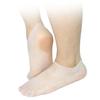 AZhause Ankle High Silicone Moisturizing Socks, Heel Protector, Foot Spa Socks, Pedicure Socks (White, L (9 to 12) Men) view 1