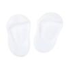 AZhause Ankle High Silicone Moisturizing Socks, Heel Protector, Foot Spa Socks, Pedicure Socks (White, L (9 to 12) Men) view 3