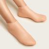 AZhause Ankle High Silicone Moisturizing Socks, Heel Protector, Foot Spa Socks, Pedicure Socks (Nude, M (4.5 to 8.5) Women) view 2