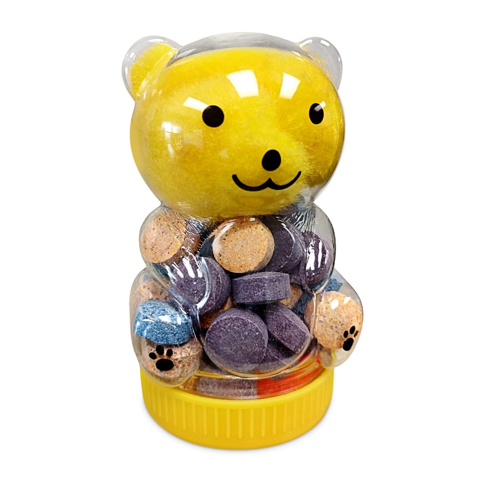 Fizzy Bear Color Bath Tablets