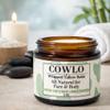 Cowlo Whipped Tallow Balm & Body Butter (Unscented/Herb-Infused) Grass Fed Tallow Moisturizer for Face, Body & Baby  Organic Olive Oil Infused with Calendula & Frankincense  Handmade Skincare, 2 oz view 2