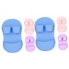 Didiseaon 6pcs Silicone Face Scrubber for Blackhead Removal Facial Cleansing Brush view 1