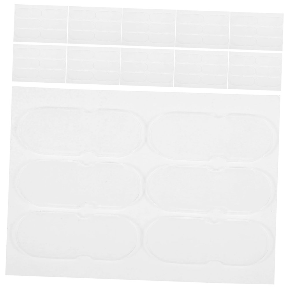 BUTIFULSIC 60pcs Heated for Boys and Girls Elf Ears for Boys and Girls Covers Tape Silicone Stickers