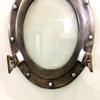 12" Ship Porthole MirrorDesign Wall Decor Frame for Beach/Lake Houses, Bathrooms, & Bedrooms, 11.5 Inch Diameter, Bronze view 3