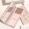 3 in 1 Contour Palette Cream to Powder Finish Lightweight Buildable Highlight & Sculpting Powder Trio for Face Definition view 2