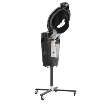700W Ultrasonic Ozone Hair Steamer Color Oil Treatment Perming Machine Salon Spa Pro Electric Hair Steamer Multi-Functional for Hair Care Coloring Oiling (Black)