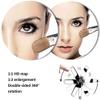 8 in Round LED Lighted Wall Mount Makeup Mirror Wall-Mounted Bathroom Mirror with Lights and 3X Magnification, Lighted Wall Mount Mirror Double Sided Swivel Extendable,Nickel,Charging(Rose Gold,Hardwi view 3