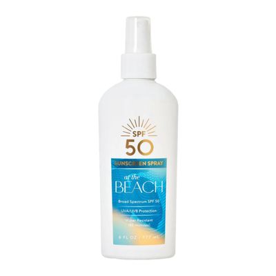 Bath and Body At The Beach SPF 50 Sunscreen Spray | 6 Fl Oz