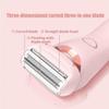 Electric Waterproof Shaver for Women, The Glide Pro Razor, The Glide Pro 3.0 Razor, Electric Razor for Women, Women's Electric RazorDry and Wet, Painless Hair Removal, Removable Cutter Head. (Pink) view 3