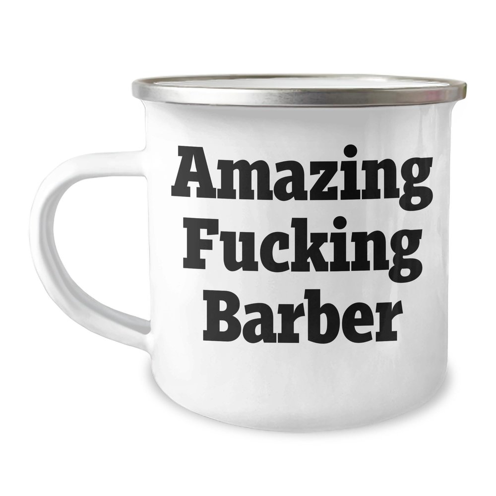 Amazing Barber Gifts - Funny Barbers Christmas Mugs - Barber Humor Gifts from Mom to Funny Barber Friend
