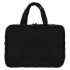 Abizarch Toiletry Bag Compartmental Toiletry Organizer Bag Portable Foldable Makeup Cosmetic Bag Organizer with Anti-slip Metal Hook for Travel Gym Outdoor Activity(black) view 1