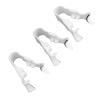 3Pcs Eyelash Curler Plastic Easy to Hold Lightweight Portable Lashes Clip for Home Travel view 4