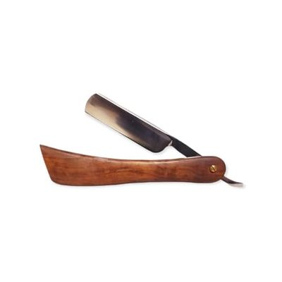 The Shesham Wood Classic - A Timeless Sword Edge Straight Razor for the Connoisseur