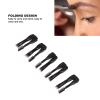 10pcs Foldable Eyebrow Brush Double Ended Eyebrow Eyelash Brush Portable Multipurpose Eyelash Comb for Makeup view 3