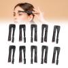 10pcs Foldable Eyebrow Brush Double Ended Eyebrow Eyelash Brush Portable Multipurpose Eyelash Comb for Makeup view 4