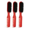 3Pcs Double Headed Men's Styling Hair Beard Brush Comb Multifunctional Double End Haircut Styling Brush view 1