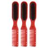 3Pcs Double Headed Men's Styling Hair Beard Brush Comb Multifunctional Double End Haircut Styling Brush view 2