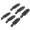21pcs Hairdressing Makeup Hair Clip Women Home Salon Black Leaf Shaped Hair Barrettes for Hairstyle Bangs view 4