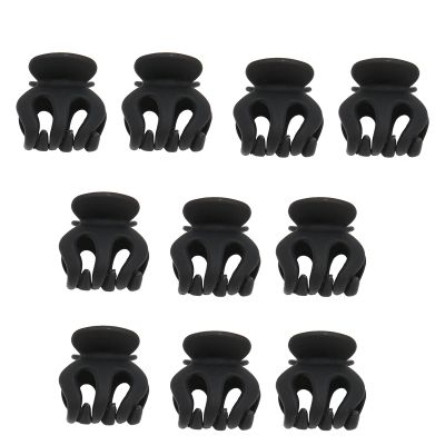 10pcs Mini Hair Claw Clips Lightweight Portable ABS Fashion Lovely Small Hair Pins Claws